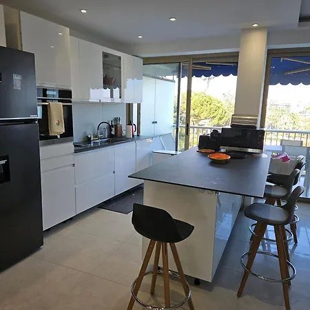 Cap D'antibes Port Aubernon 3p Vue Piscine Lejlighed